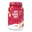 Maxler 100% Golden Whey Protein - 24g de protéines par portion - Premium Whey Protein Poudre pour pré-entraînement - Fast-Absorbing Whey Concentrate Hydrolysate Blend - Raspberry Cheesecake 2 lb