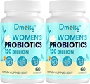 120 Billion CFU Probiotic - Menopause Support Probiotics for Women, Natural Menopause Probiotic Supplement for Hot Flashes Night Sweats Mood Swings Hormone Balance Gut & Immune Health- 120 Caps