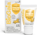 BioGaia Immune Bébé actif Probiotique gouttes + Vitamine D. Pour les bébés et les tout-petits 0-36 mois Soutient la santé digestive et immunitaire