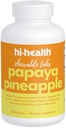 Hi-Health Papaya Ananas Kaubare Tabs (250 Tabletten)