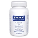 Encapsulations pures Supplément Calcium-D-Glucarate pour soutenir la santé cellulaire dans le foie, les poumons, le sein et le colon*