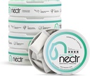 Nectr Energy Nootropic Pouches – Glacial Green Wintergreen Caffeine Pouches mit Cognizin® Citicoline. Zuckerfreie Brainbäume. Glatte, Sustained Focus & Energy Supplement - 5 Pucks von 16pcs
