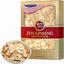 Zen American Wisconsin Ginseng Slices — Amélioration de l'énergie, de la performance et de la santé mentale pour les hommes et les femmes (8oz. Boîte)