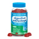 Avantage digestif Gommies de fibre prébiotique + probiotiques pour la santé des gourdes, 5g Fibre prébiotique Plus 1 milliard UFC Probiotique, soutient la santé digestive et la régularité, (60ct bouteille) Arôme frais*