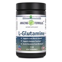 Formules étonnantes L-Glutamine poudre amine supplément d'acides 1 gramme par portion de 454 portions (non aromatisées) 1 LB)