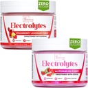 Mon aventure à l'ajustement rafraîchissant électrolytes en poudre avec Zero Sugar, Bundle, Candy de pastèque et Lémonade aux fraises