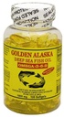 Golden Alaska Deep Sea Omega-3-6-9 Huile de poisson 1000mg 100 Softgels