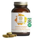 PURE SYNERGY Choline Complex | Vegan Choline Supplement Made with Organic Whole Foods | Non-GMO Bioavailable Complex | für Schwangerschaft, Gehirn und Lebergesundheit (60 Tabletten)