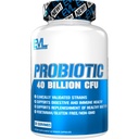 Evlution Nutrition Probiotique - 40 milliards d'UCF - Soutient la santé digestive + immunitaire - Supplément probiotique pour les hommes et les femmes - Végétarien, sans gluten et non-OGM - 30 portions - 60 capsules de légumes