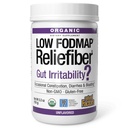 Facteurs naturels Bio faible FODMAP Reliefiber Poudre - Supplément de soutien de la santé digestive avec fibre alimentaire et soluble - Gut Health Support Aids Mild Bloating - Non aromatisé, 150 g (30 portions)