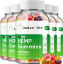 Zen Blatt Hanf Gummis - mit Hanf Seed Extrakt ZenLeaf Hanf Gummis Tinnitus Kräuterergänzung, Gesundheit und Wellness Unterstützung, Alle natürlichen Zen Blatt Hanf Gummy (5 Pack - 300 Gummis)