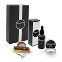 Bart Growth Kit mit Bartöl, Bartbürste, Scheren, Bart Balm und Holz Comb Perfect Bart Grooming Kit für Männer