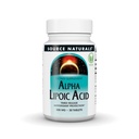 Source Naturals Alpha acide lipoïque - soutient le métabolisme du sucre sain, la fonction hépatique et la génération d'énergie*, 300mg - 30 comprimés de libération de temps