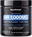 Liposomal NR (Nicotinamide Riboside) avec Trans-Resvératrol, Vitamine C & Quercetin – soutient le bien-être cellulaire et le vieillissement en santé -150 Capsules- Fabriqué aux États-Unis