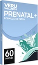 Veru Wellness Prénatal Plus Quotidien - Folate Prénatal essentiel, Calcium, Magnésium - Patch auto-adhésif (60 Patch)