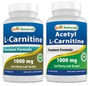 Best Naturals L-Carnitin 1000mg & Acetyl L-Carnitin 1000mg