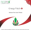 Respro Labs Natural Guarana et CoQ10 Energy Patch Plus, libération continue, 10 Patches