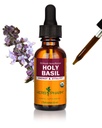 Extrait biologique certifié Pharm Holy Basil (Tulsi) pour énergie et vitalité, 1 once (DBAS01)