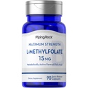 Piping Rock L Methylfolate 15 mg 90 Capsules