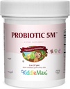 Maxi Health KiddieMax Probiotique 5M - Acidophilus - Flore saine et digestive - 2 Poudre d'Once - Kosher