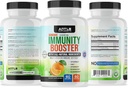 Immunitätsergänzung,Vitamin C,D3, Zink,Elderberry,Echinacea Kapseln