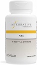 Integrative Therapeutik NAC - Antioxidante Unterstützung Ergänzung für Atmungs- & Lung-Funktion* - Gluten-Free & Dairy-Free - 60 Kapseln (60 Servietten)
