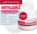 oint émuaid EMUAIDMAX pour peau démangeeuse, traitement de la force maximale pour pied d'athlète, psoriasis, jock démangeaison, rash, eczéma, plaies froides, blisters et infection à levure 2oz