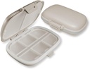 8 Compartment Pill Organizer - Wöchentliche Pille Box für Reisen & Home