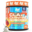 BPI Sports CLA + Carnitine Shredded - Convert Fat Cells Into Energy and Supports Lean Muscle, Boost Metabolism - Non-Stimulant L-Carnitine Supplement - Tropical Mango (14.1 oz. / 50 Servings)