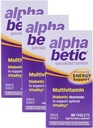 Alpha Betic Einmal täglich Multivitamin für Diabetiker, Glutenfrei, Zuckerfrei, Erweiterte Energie Diät-Ergänzung, 30 Tabletten (3 Pack)3