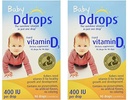 Drops Baby Drops Jaune (paquet de 2)