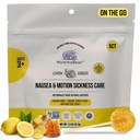 MommaBear Nausées et maladie du mouvement Lollipops – Candy au citron et au gingembre non OGM pour Nausées – Lollipops organiques pour enfants 3+ et femmes enceintes pour soulager la gêne – Les enfants voyagent essentiels (5 pack)