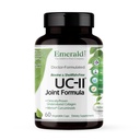Formule d'articulation EMERALD LABS UC-II - Fabriqué avec collagène non dénaturé de type II, biopérine, curcuminoïdes et plus encore pour la santé musculaire et mixte, la mobilité et la flexibilité - 60 capsules végétales