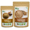 ORGANISCHE ZING Shatavari- 454g & Triphala Pulver- 100g