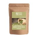 Bio Grüne Kaffeebohnen Pulver 100% reine natürliche 100 Gramm / 3.52 Unze