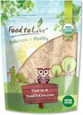 Essen zum Leben - Bio Volle Psyllium Husks, 1 Pfund - Non-GMO Flakes, Vegan, Unsweetened, Unflavored, Reich an Ballaststoffen, Natürliche Lebensmittel Thickener, Groß für das Backen