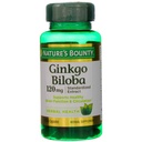 Nature's Bounty Ginkgo Biloba 120 mg Double Strength - 100 Kapseln, Packung von 2