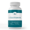 Ingrédients originaux purs L-Glutamine Acide amino naturel, sans OGM et sans gluten (100 capsules)