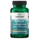 Swanson Aminosäure Ajipure L-Arginin mit L-Citrulline 60 Veg Kapseln