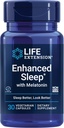 Augmentation de la durée de vie du sommeil avec la mélatonine - Melatonin Supplément de sommeil pour le sommeil reposant et la peau saine et plus – sans gluten, non-OGM, végétarien – 30 capsules
