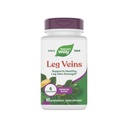 Nature's Way Leg Veins, unterstützt gesunde Beine Vein Stärke*, 6-Herb Blend, Pferde-Kastanien-Extrakt und Dandelion-Ergänzung, Glutenfrei, 60 Vegan Capsules (Packaging May Vary)