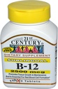 21ème siècle, B-12, 2500 mcg, 110 comprimés - 2pc