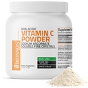 Bronson Vitamine C non acide Poudre Ascorbate de sodium Cristaux fins solubles non OGM - Système immunitaire sain, antioxydant et protection cellulaire, 1 kilogramme (2,2 lbs, 35,3 onces)