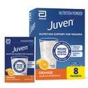 Juven Therapeutic Nutrition Drink Powder Including Collagen Peptides, Amino Acids, and HMB for Wound Healing Support, Orange, 48 Packets