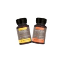 Endur Zinc - PepZinGI 75mg pour la fonction immunitaire et le soutien de la santé digestive 60 comprimés à croquer et ENDUR-ACIN 250mg Niacine - libération prolongée pour l'absorption optimale et la vitamine B-3, 200 comprimés