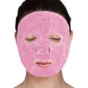 LotFancy Face Ice Pack, Masque de visage de glace réutilisable, Gel Perle Cold Face Eye Masque, Compresseur à froid chaud pour puffines, routine faciale, récupération post-chirurgicale, maux de tête, soins de la peau, soins post-Laser