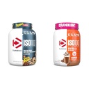 Dymatize ISO100 Hydrolysiertes Proteinpulver & ISO100 Hydrolysiertes Proteinpulver in Dunkin' Mocha Latte Flavor