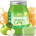 (18 OZ) Irish Sea Moss Gel Organic Raw Vegan Apple Flavor 102 Vitamine und Mineralien Wild Harvested Non-GMO Immune Defense Booster Thyroid Digestive Unterstützung