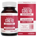 SoActive CoQ10® 250 mg: CoQ10 Phytosome jusqu'à 9X Absorption supérieure - Livraison cellulaire éprouvée - Supporte la production d'énergie cellulaire (60 capsules)