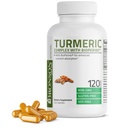 Bronson Turmeric Curcumin mit BioPerine - High Potency Premium Joint Support mit 95% Standardisierte Curcuminoide - Non-GMO Kapseln mit schwarzem Pfeffer - 120 Zähler
